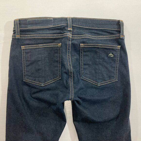 Rag & Bone Jean Legging Women’s 26 Blue Denim Clean Indigo Skinny W1503M303 - Picture 5 of 14